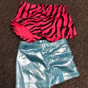 Child large GK gymnastics shorts spankies